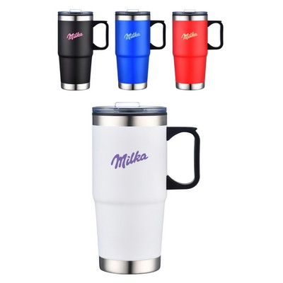 Union Printed - 24 oz SS Travel Mug SS Bottom