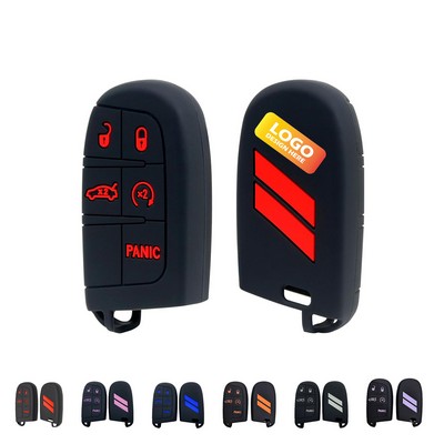 5 Button Silicone Key Fob Case for Jeep And Cars