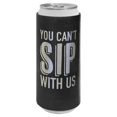 Leatherette Slim Beverage Holder