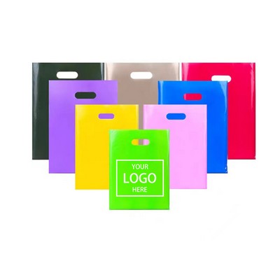 Plastic Bags w/Die Cut Handles