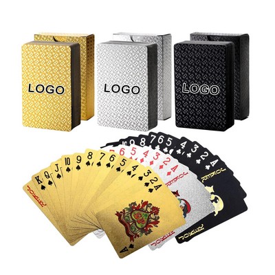 Custom waterproof reusable playing cards