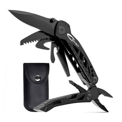 Multitool Knife 13" 1 Pocket Multitool With Nylon Sheath