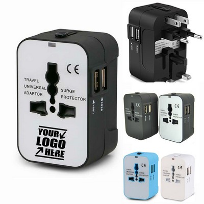 Travel Plug Adapters Multi-USB port wall charger