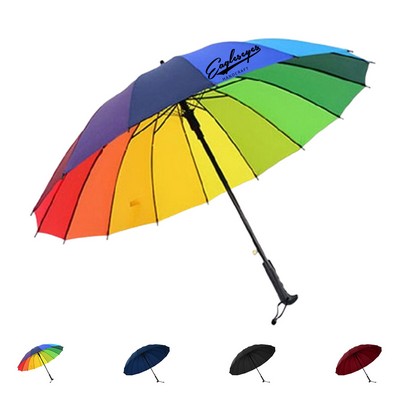 Ultra-Compact Travel Umbrella with Fiberglass Frame