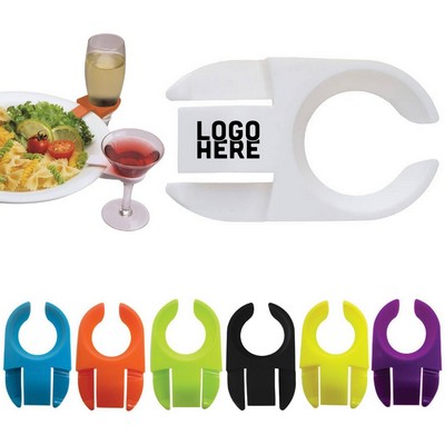 Plastic Wine Glass Plate Clips