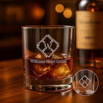 Engraved Whiskey Glass – Custom Logo Rocks Glass for Corporate Gifts