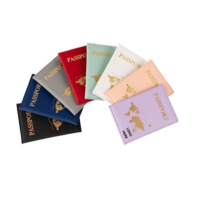 PU Passport Protective Case Holders