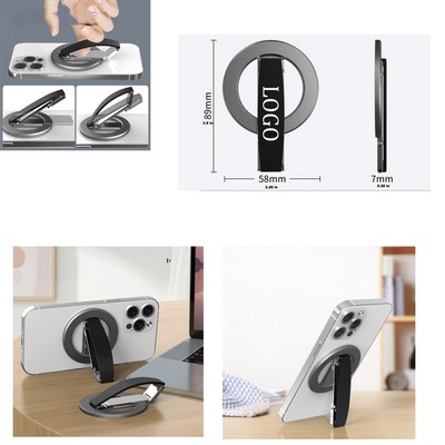 Magnetic Metal Phone Ring Stand