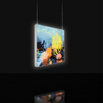 Pozelite Mini 2' Hanging Backlit SEG Display
