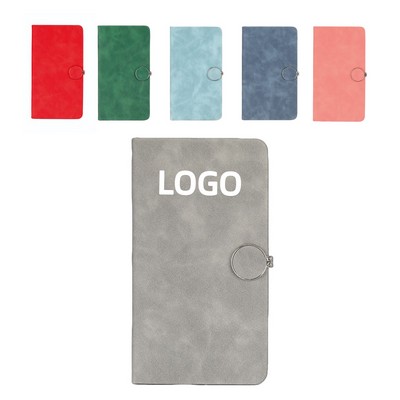 A6 Notebook with Round Magnetic Snap