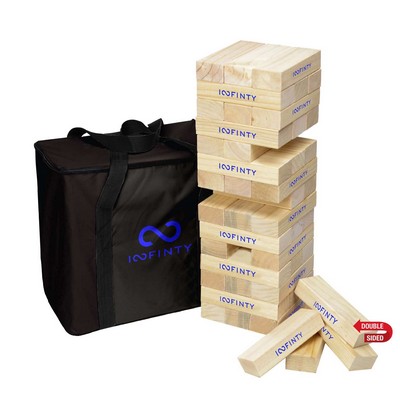 Giant Tumble Tower Plus Double-Sided (Imprinted Case)