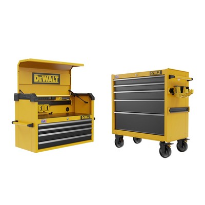 DeWalt 37" 4 Drawer Tool Chest W/ 37" 5 Drawer Rolling Tool Cabinet