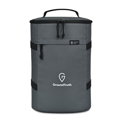 Renew Recycled rPET Backpack Cooler - AWARE™ - Durango Grey