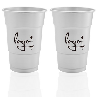 Personalized Single-Wall Aluminum Cups