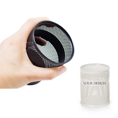 Metal Mesh Pen Holder