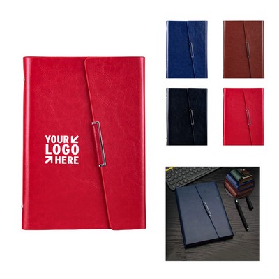 A5 PU Leather Loose Leaf Notebook