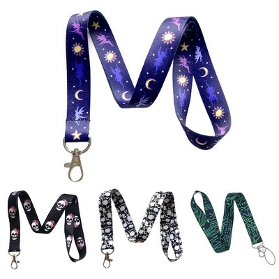 5/8" Dye-Sublimation Lanyards & Split O-Ring
