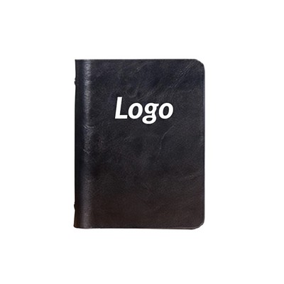 A7 Leather Mini Pocket Notebook for On-the-Go Note Taking