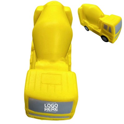 Mini PU Mixer Truck Stress Reliever Toy