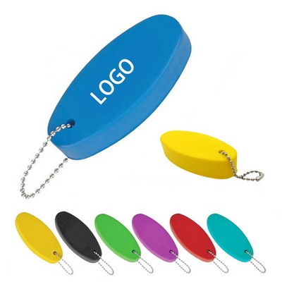 Portable PU Foam Floating Keychain