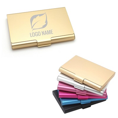 Business Aluminum Alloy Business Card Box