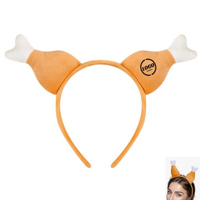 Thanksgiving Turkey Leg Headband