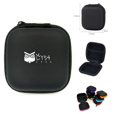Square Headphone Storage Case