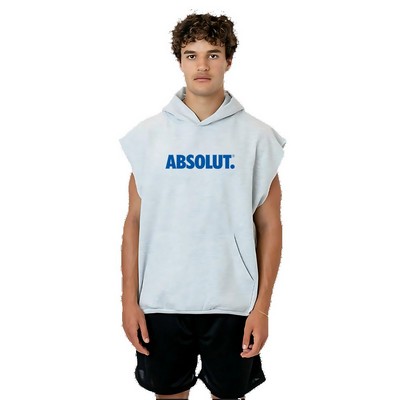 Sleeveless Hood Pullover
