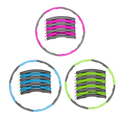 Detachable Adjustable Plastic Fitness Hoop