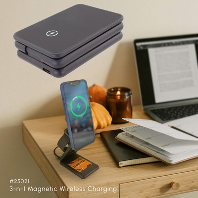 3-n-1 Magnetic Wireless Charging