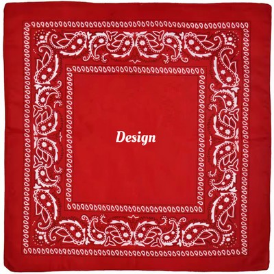 22'' x 22'' Cotton Bandannas
