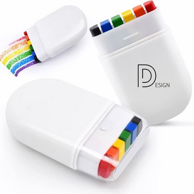 LGBT Pride Rainbow 6 Colorful Crayon Face Paint