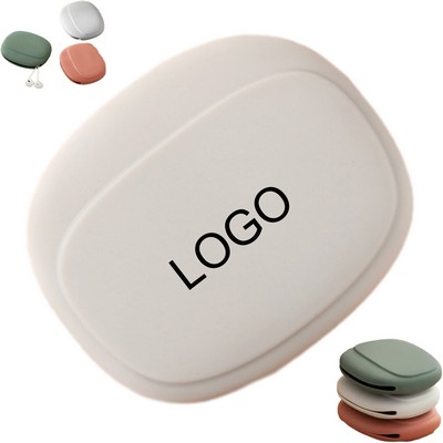 Portable Silicone Earphone Cable Organizer Pouch