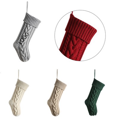 Knitted Christmas Stocking