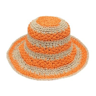Colorful Woven Bucket Hat