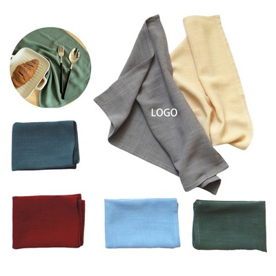 Plain Cotton Linen Napkins
