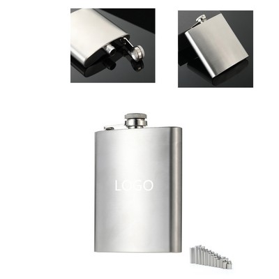 8 Oz SUS 304 Stainless Steel Flask