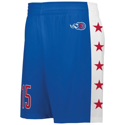 Youth FreeStyle Sublimated Lightweight Basketball Shorts