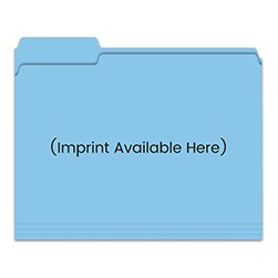 File Right™ Light Blue 3 Tab File Folder