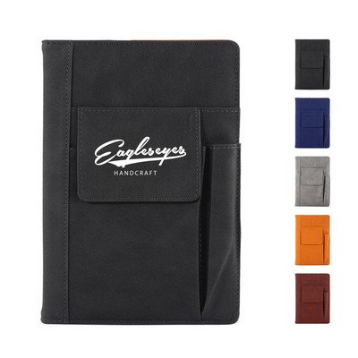 Expandable Pocket Notebook with Pen