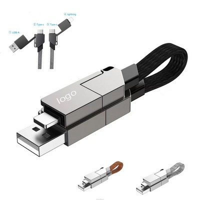 6" 1 USB Swichable Charginig Cable