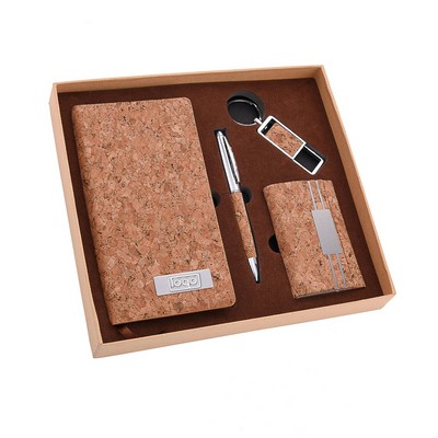 Cork Notebook & Pen Set