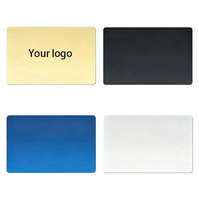 Stainless Steel Business Card with Laser Engraving or UV Printing