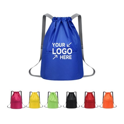420D Waterproof Drawstring Bag