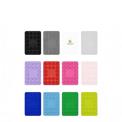 Silicone Suction Cup Phone Card Holder