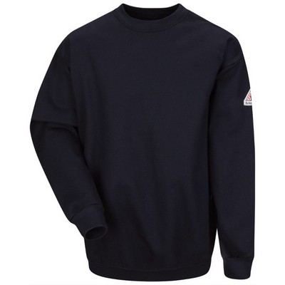 Bulwark Men's Tall Flame Resistant Crewneck Sweatshirt - SEC2T
