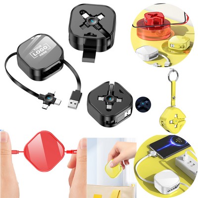 3-in-1 Retractable Fast Charging Cable