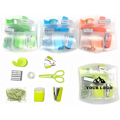 8" 1 Multifunctional Plastic Office Kit