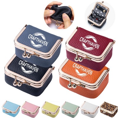 Mini Kiss Lock Frame Coin Pouch