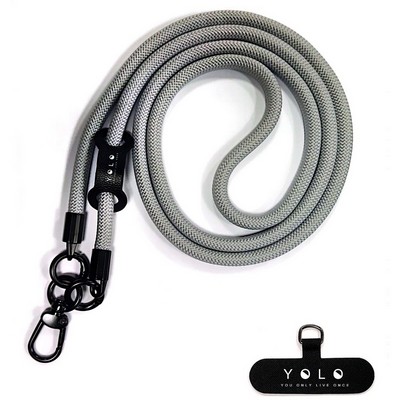 MOQ 50 Polyester Phone Lanyard Cross-Body